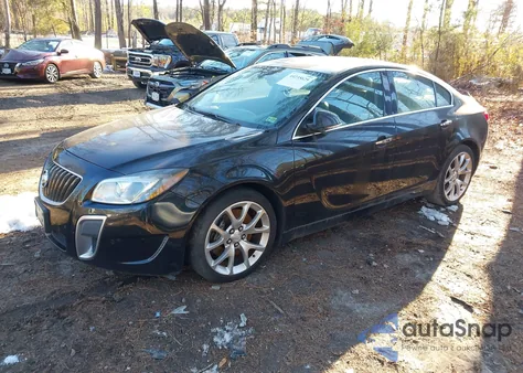 2012 Buick Regal Gs from USA, damaged, VIN 2G4GV5GV5C9176742